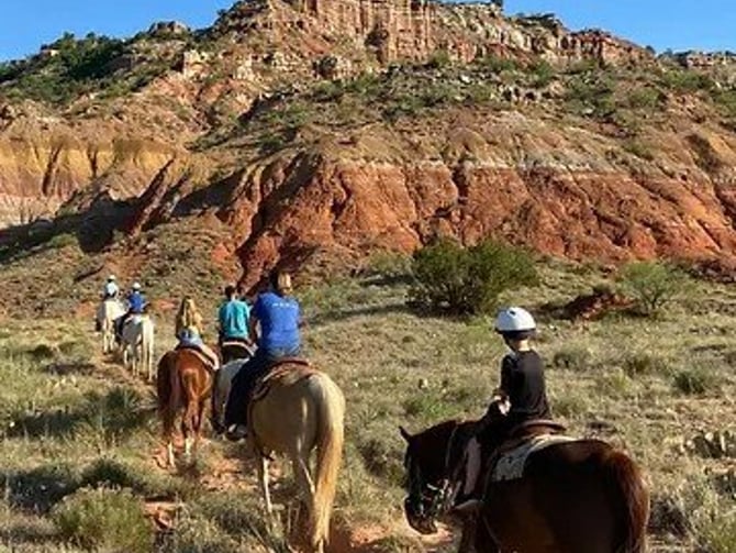 Public Trail Ride at Palo Duro Canyon (1 hr.)